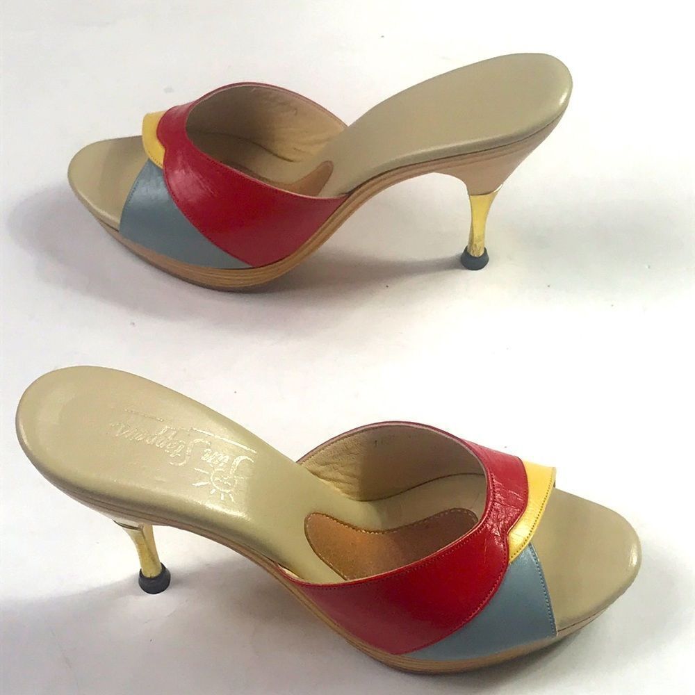 Vintage Sun Steppers Heels Women Shoes